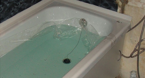 Установкой акрилового вкладыша | Восточное Дегунино 